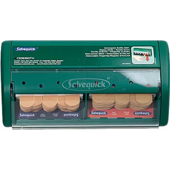 Söhngen pleistersdispenser 1009070, 120 pleisters, Quick-CD-systeem, wandmontage, blauw