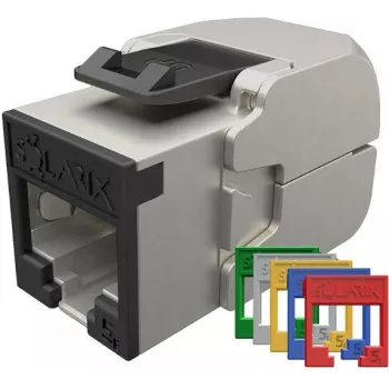 SOLARIX Cat.5E STP tool-free keystone jack, RJ45, wit