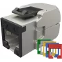 SOLARIX Cat.5E STP tool-free keystone jack, RJ45, wit