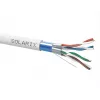SOLARIX SXKD-6A-FFTP-LSOH Cat.6A F/FTP installatiekabel, LSOH, Dca-s2,d2,a1, 500m houten spoel, grijs