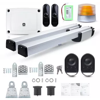 Somfy Ixengo L 3S+ IO Comfort Pack voor 8 m dubbele vleugelpoorten