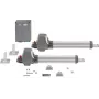SOMMER CABLE twist M S3 Set 2-vleugelige Draaivleugelpoortaandrijving 868,95 MHz Zwart met Schuko-Voeding