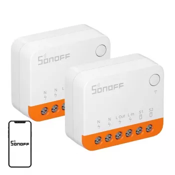 SONOFF MINIR4 (Extreme) schakelaar, 2-pack