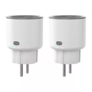 SONOFF S60TPF WiFi smart socket (2-pack) met energiebewaking en spraakbesturing
