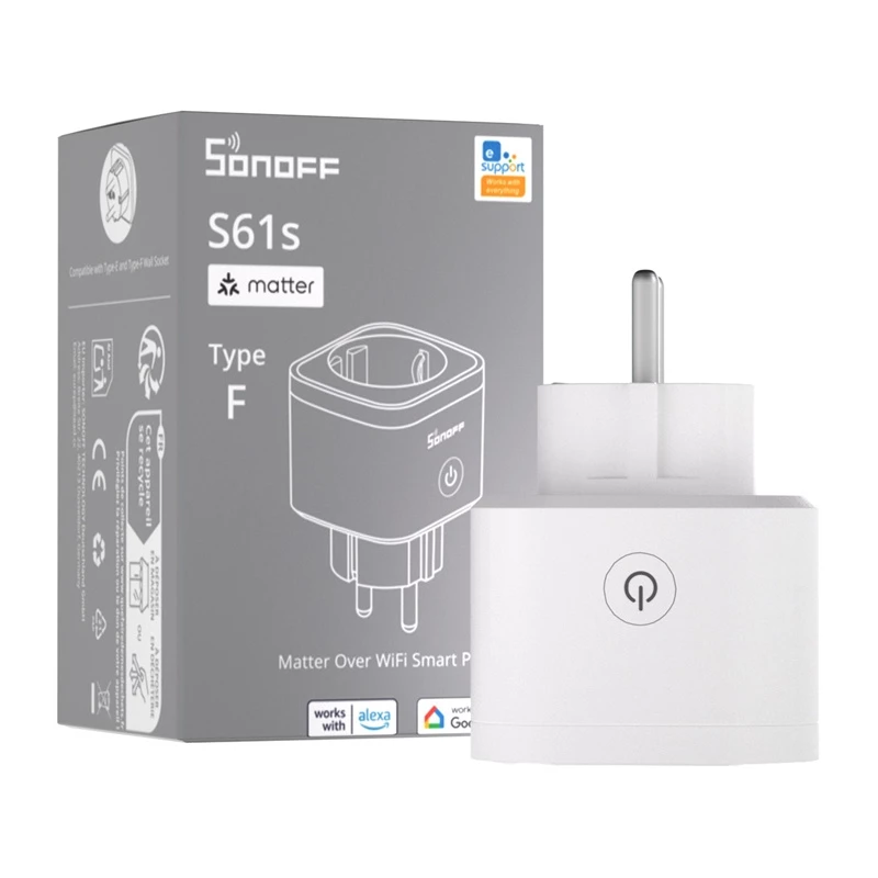SONOFF S61s Matter buitenstopcontact via Wi-Fi