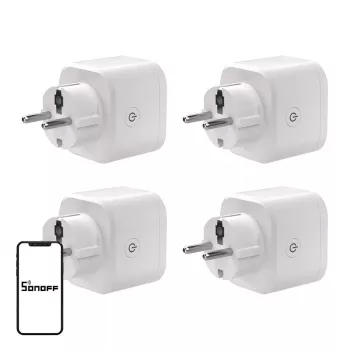 SONOFF S61s Matter buitenstopcontact via Wi-Fi, 4-pack