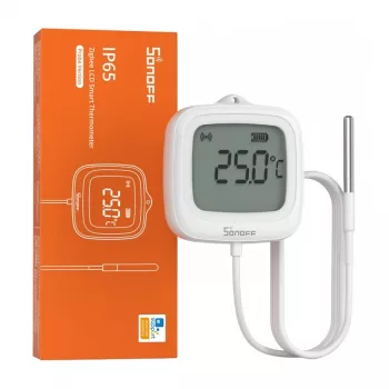 Sonoff SNZB-02LD Zigbee 3.0 LCD-temperatuursensor met externe voeler