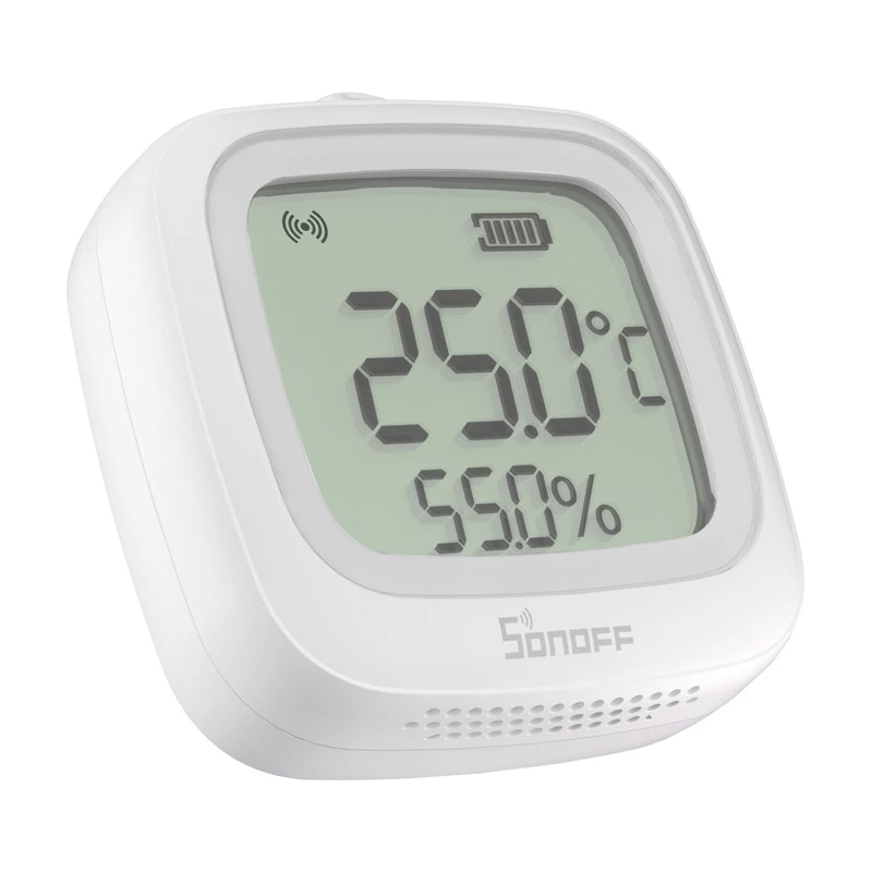 SONOFF SNZB-02WD ZigBee LCD temperatuur- en luchtvochtigheidssensor