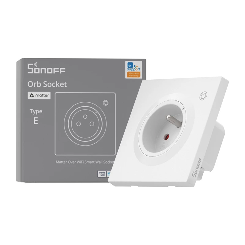 Sonoff WS01TPE-E WiFi slim stopcontact (Type E)