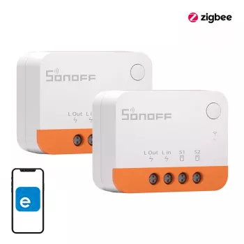 Sonoff ZBMINIL2 smart ZigBee mini-schakelaar (2-pack)