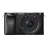 Sony Alpha 6100A ILCE6100AKB.CEC systeemcamera met E PZ 16–50mm OSS II objectief, zwart