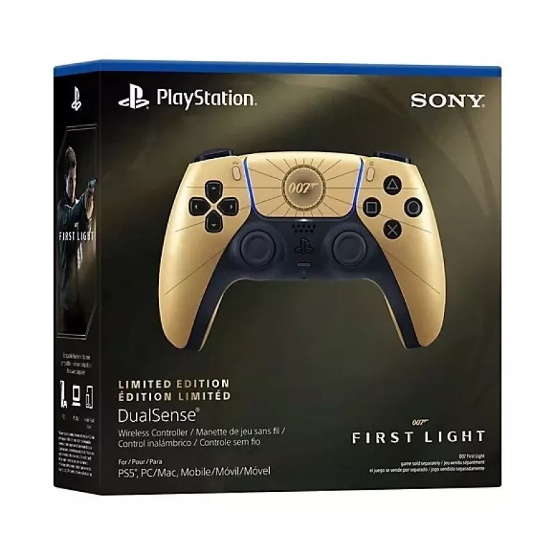 Sony DualSense draadloze controller, 007 First Light Edition