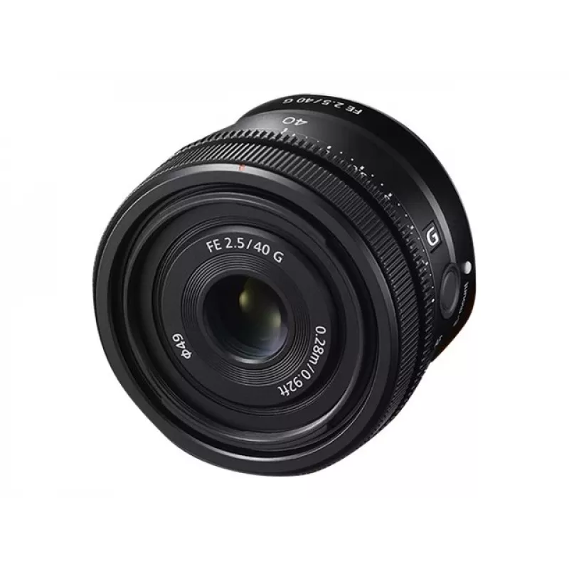 Sony FE 40mm f/2.5 G fullframe vast brandpunt (SEL40F25GB.SYX)