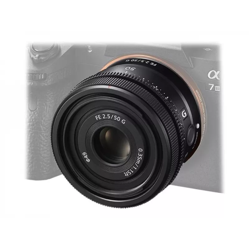 Sony FE 50mm f/2.5 G-objectief