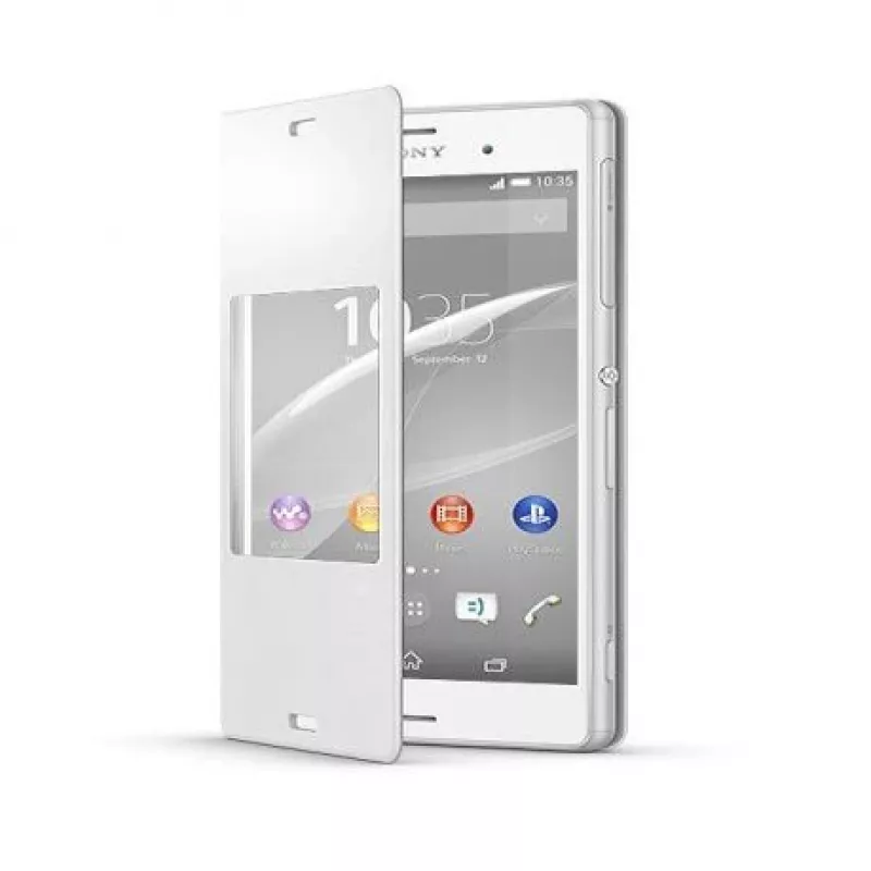 Sony flip cover voor Xperia Z3 D6603 SCR24 wit
