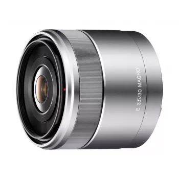 Sony SEL30M35S.SYX E-mount 30mm f/3.5 macro-objectief (zilver)