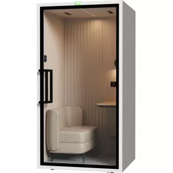 SOUNDBOX INC ARTPod+ SM geluidsbox voor één persoon, wit