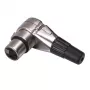 Soundsation GO-LINK SXLR034F-B 3-polige XLR-bus, soldeeraansluiting, zwart, 25-pack