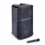 Soundsation Provibe 10AIR actieve 10-inch 2-weg PA-luidspreker met Bluetooth en USB-MP3-speler, 300W RMS, zwart