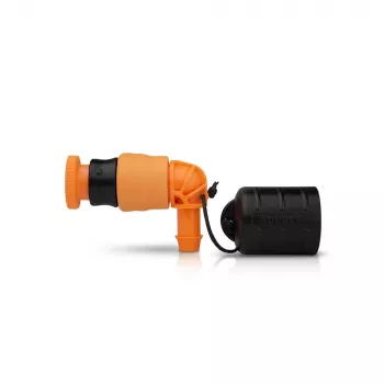 Source Storm Valve drinkventiel met Twist-Lock-afsluiting - transparant blauw