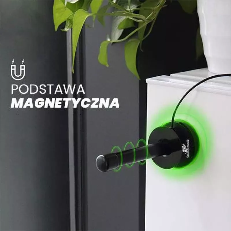 Spacetronik Hook TV DVB-T2 magneetantenne met 28-dBi versterker en 3-m kabel