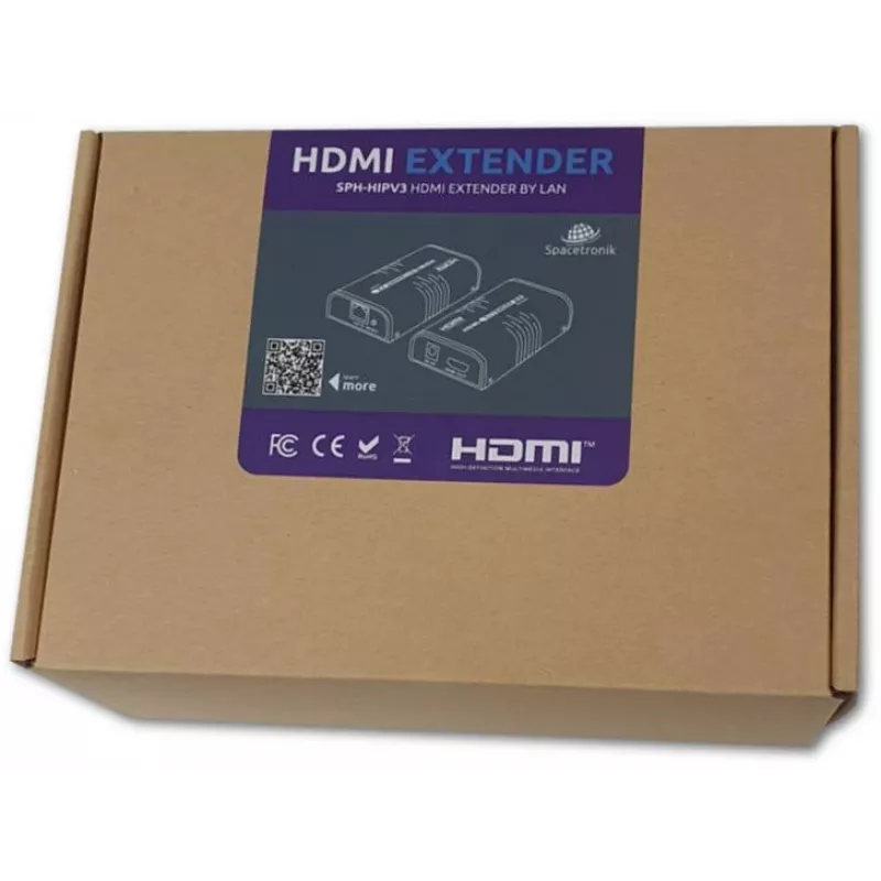SPACETRONIK SPH-HIPv4 HDMI-over-IP-ontvanger Multicast RX