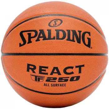 Spalding React TF-250 basketbal maat 5 bruin 76803Z
