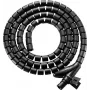 SpeaKa Professional kabelbundlehuls polyethyleen (PE) zwart flexibel (Ø x L) 15 mm x 1 m 1 stk. SP-13402964