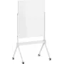 SpeaKa Professional glazen magneetbord SP-MMW-001 904 x 1103 mm wit met opbergvak en magneten op rolstandaard SP-13324624