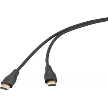 SpeaKa Professional HDMI-kabel 2.0 4K UHD 2 m zwart goudgeplateerde aansluitingen SP-13660972