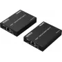 SpeaKa Professional SP-HDE-350 HDMI KVM-extender via netwerkkabel RJ45 met toetsenbord- en muisondersteuning, 120 m, Full HD 1080p SP-12774724