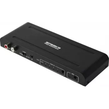 SpeaKa Professional SP-HSU-300 4-poorts HDMI-switch met ARC, 3840x2160 SP-14521632