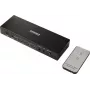 SpeaKa Professional SP-SWAP-500 2-poorts HDMI KVM matrix switch met audio, 4K UHD, USB 2.0-hub, metaal, zwart SP-13904372