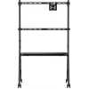 SpeaKa Professional SP-TVC-1600 tv-rolwagen 49 inch-80 inch in hoogte verstelbare vloerstandaard met AV-opbergvak en camera-opbergvak (SP-14375748)