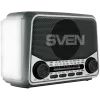Luidspreker SVEN SRP-150, grijs (3W, Bluetooth, FM/AM/SW, USB, microSD, zaklamp, accu)