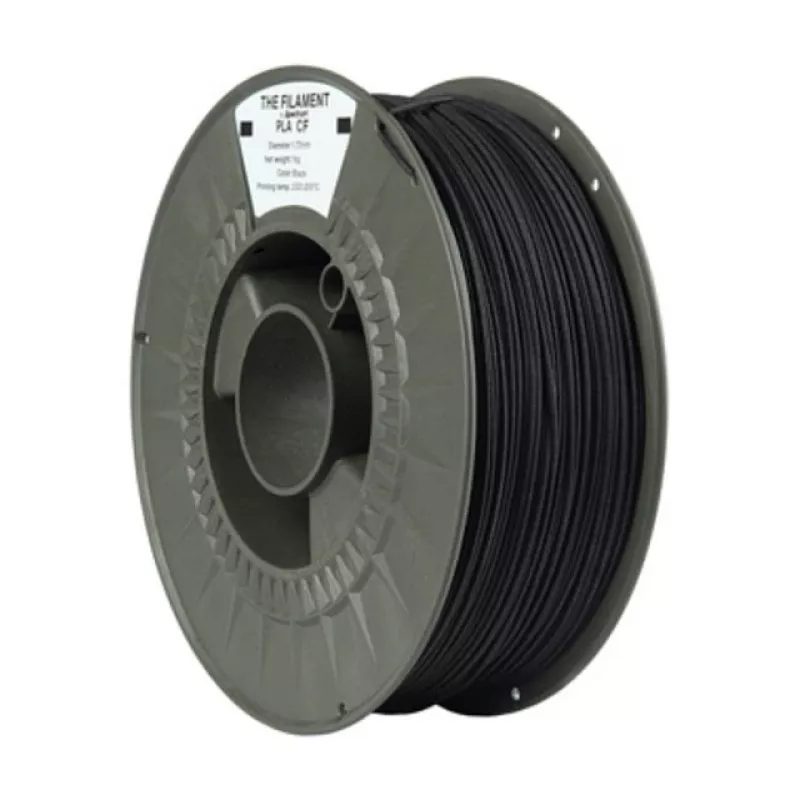 SPECTRUM The Filament PLA CF zwart 1,75mm 1kg
