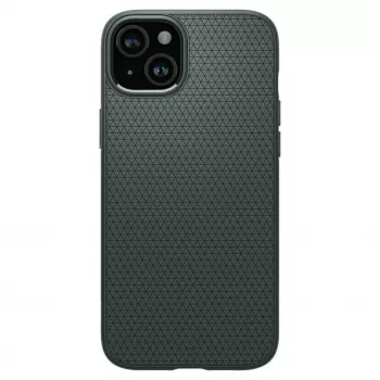 Spigen Liquid Air Case voor iPhone 15 - Abyss Green