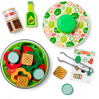 Spin Master Melissa & Doug Salad Spinner speelset - 22 onderdelen