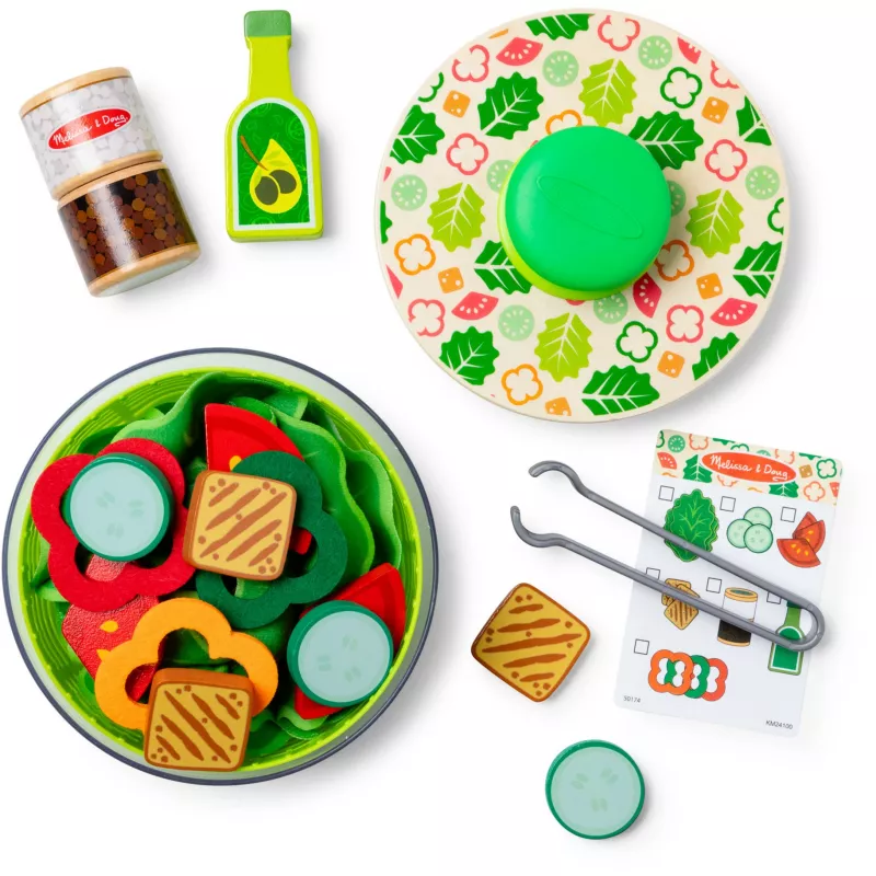 Spin Master Melissa & Doug Salad Spinner speelset - 22 onderdelen