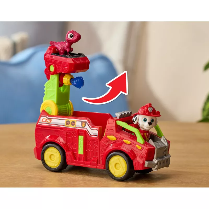 SPINMASTER Paw Patrol: The Dino Movie - Marshalls Dino brandweerauto