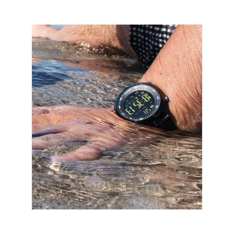 Sponge Surfwatch LCD 1.4i Waterdichte Smartwatch Zwart