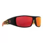 SPY MAN zonnebril 1800000000083 mat zwart montuur grijs getinte glazen 61mm