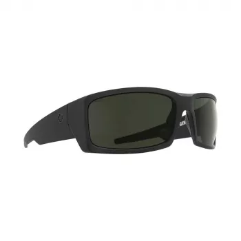 SPY herenzonnebril 673118243863 - rechthoekig propionaat montuur met polycarbonaat grijze glazen - 66/17/125 mm