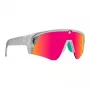 SPY zonnebril unisex 6700000000232 mat zwart Happy grijs groen gepolariseerd