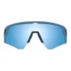 SPY zonnebril unisex 6700000000233 mat zwart Happy grijs groen gepolariseerd