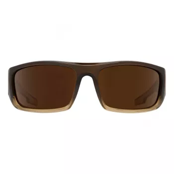 SPY Unisex zonnebril 183211130074 - rechthoekig acetaat montuur met polycarbonaatglazen - 58 mm glasbreedte