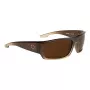SPY Unisex zonnebril 183211130074 - rechthoekig acetaat montuur met polycarbonaatglazen - 58 mm glasbreedte