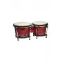 Stagg BW 200 CH houten bongo's met naturel vellen en verchroomde hardware