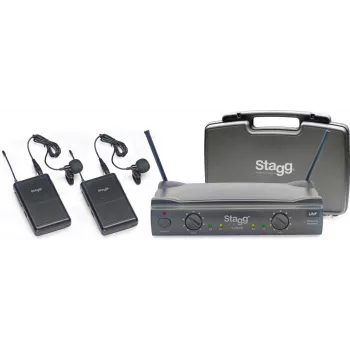 Stagg SUW 50 LL EG EU UHF draadloos lavalier-microfoonsysteem