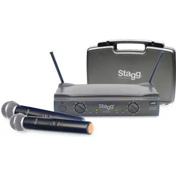 Stagg SUW 50 MM EG EU UHF draadloos handmicrofoonsysteem